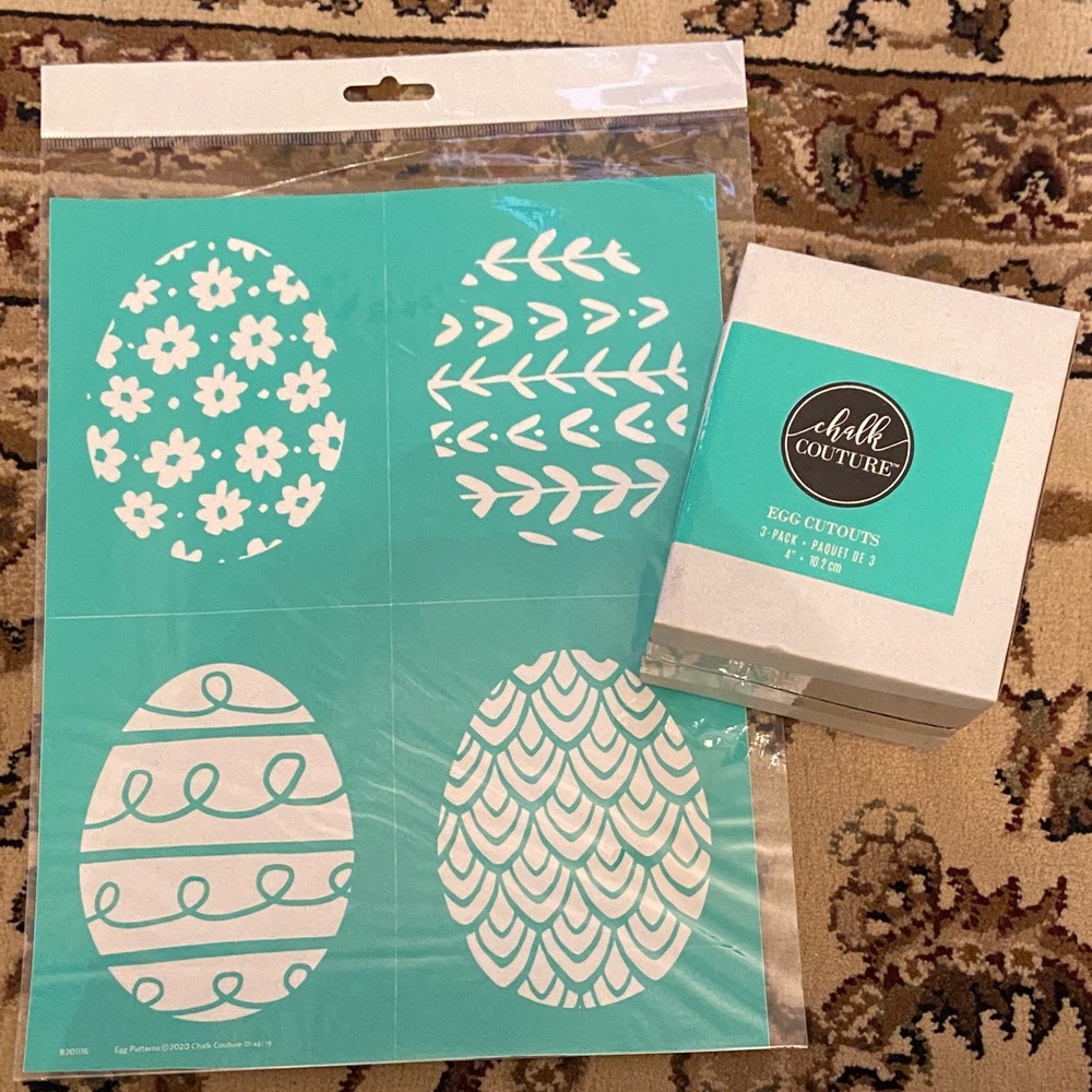 Chalk Couture Egg Transfer and Cutouts